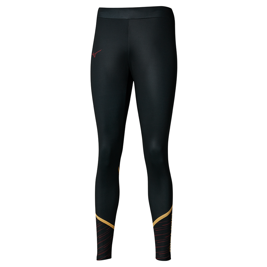 Mizuno Athletics Graphic Legging Black